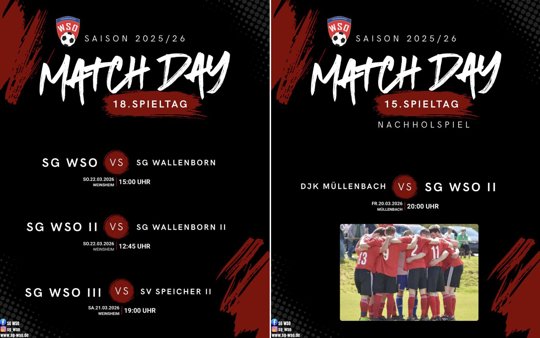 Doppelheader Saison 2526