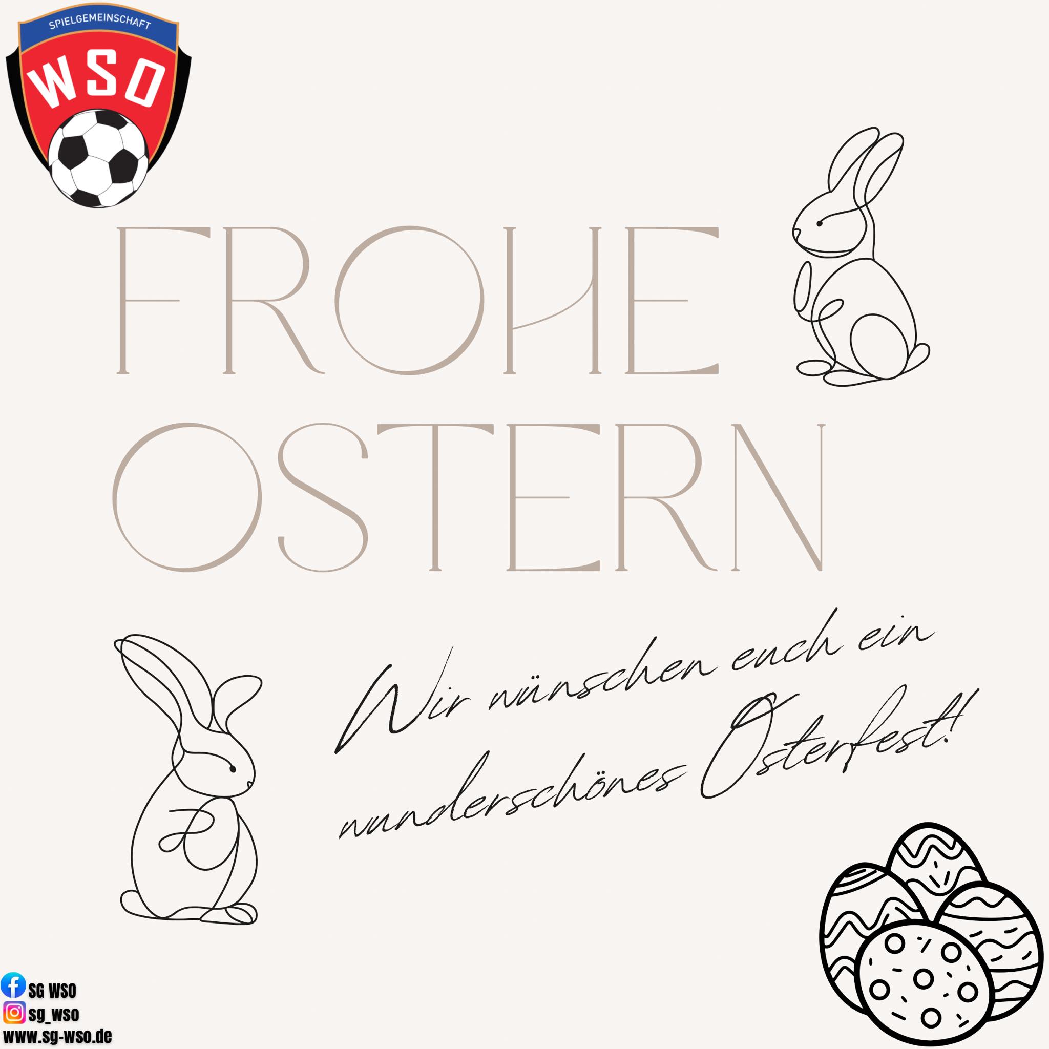 Frohe Ostern 2026