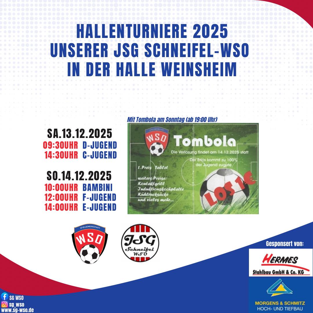 Hallenturniere JSG Schneifel WSO